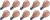 Lighto | LED Lamp | E27 | Kogel Flame | 4.5W | 10 stuks