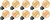 Lighto | LED lamp | Grote fitting E27 | Kogellamp | Goud | 45mm | 1W | 10 stuks