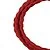 Bailey stoffen kabel gedraaid 2-aderig rood 3m