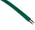 Prikkabel 2 x 1.5 mm neopreen groen per meter