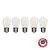 Bailey | 5x LED Kogellamp | Grote fitting E27 | 2W
