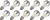 Lighto | LED filament | Grote fitting E27 | Standaardlamp | Helder | 60mm | 4W | 10 stuks