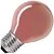 Gloeilamp | Grote fitting E27 | Kogellamp | Rood | 45mm | 25W